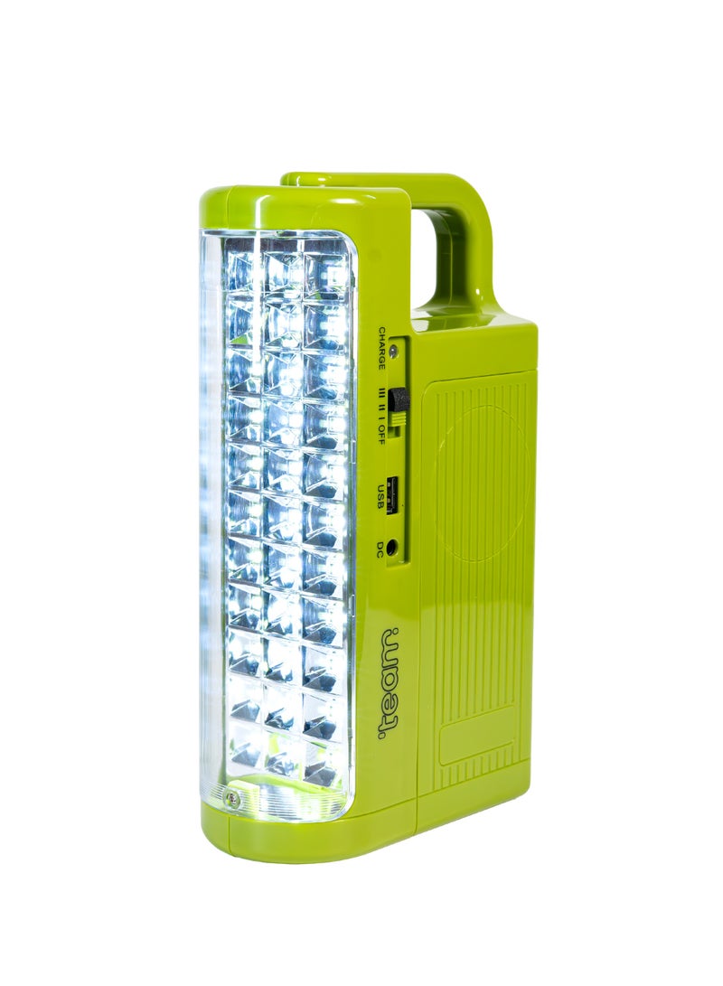 TEAM Rechargeable LED Emergency Lantern – Portable Bright Light for Power Outages, Camping, Indoor & Outdoor Use – Energy Efficient, Long Battery Life - Image 1